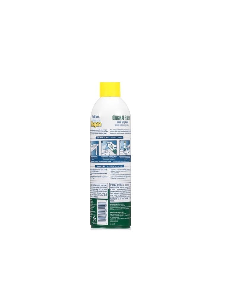 Niagara Faultless Niagara Original Finish Ironing Spray Starch 20oz - Image 3
